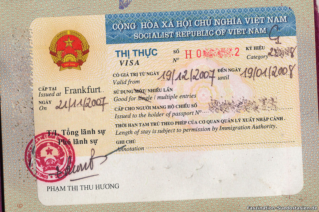Visum für Vietnam für Deutsche Alles, was Sie wissen müssen